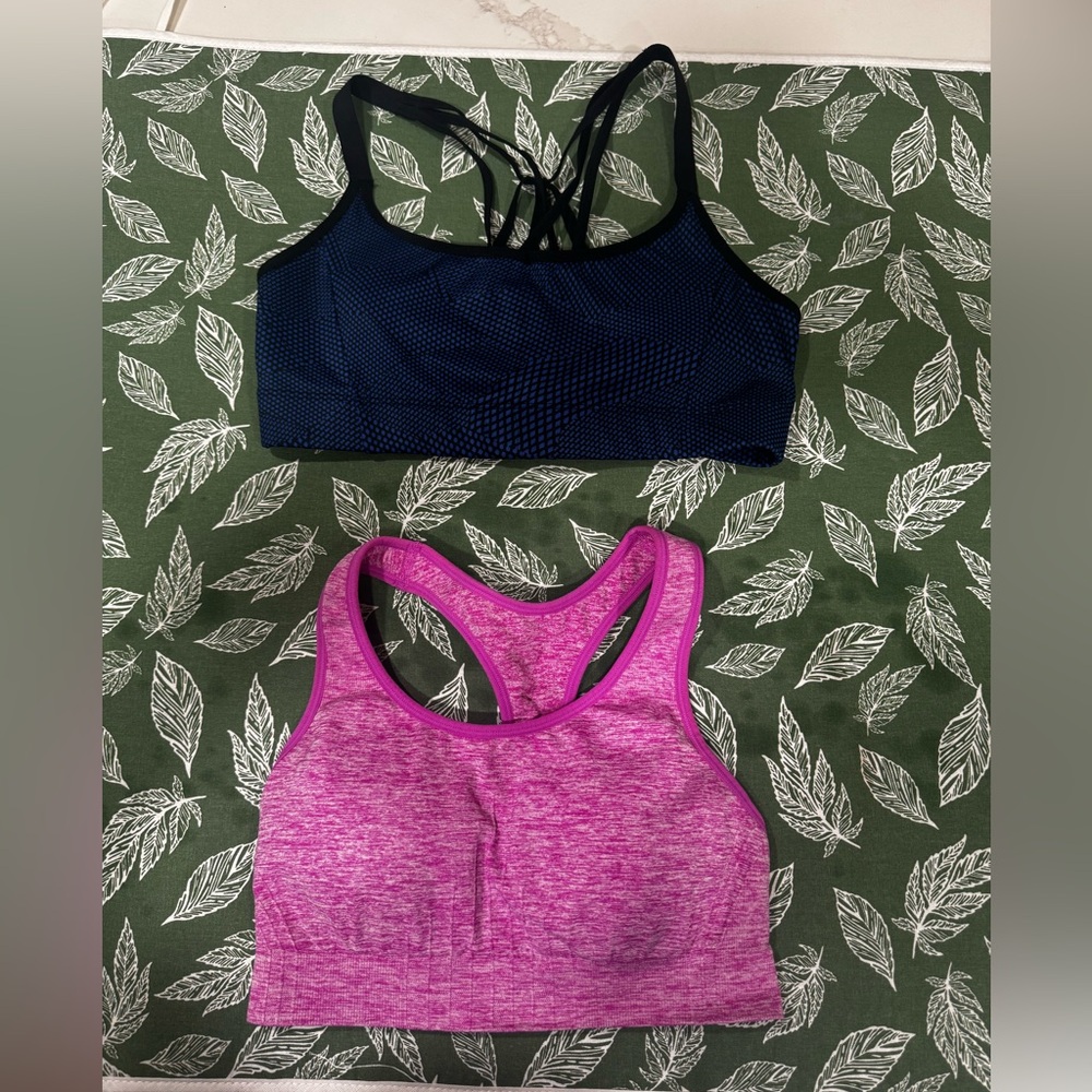 Champion Black and Pink Sports Bras